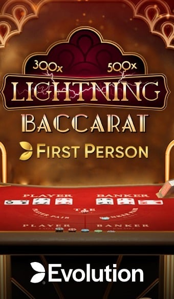First Person Lightning Baccarat